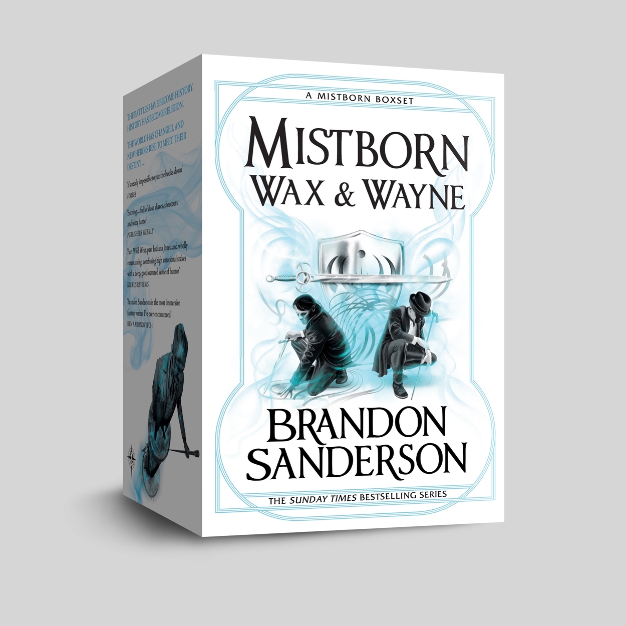 Mistborn” by Brandon Sanderson